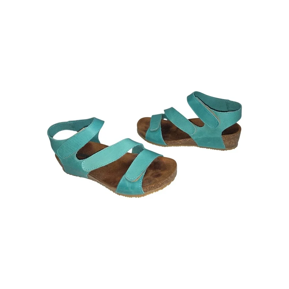 Bionatura teal leather